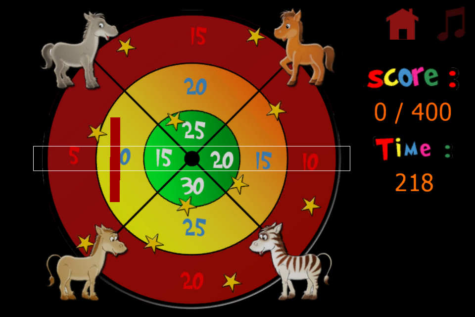 Screenshot Horses and darts for children Screenshot Horses and darts for children